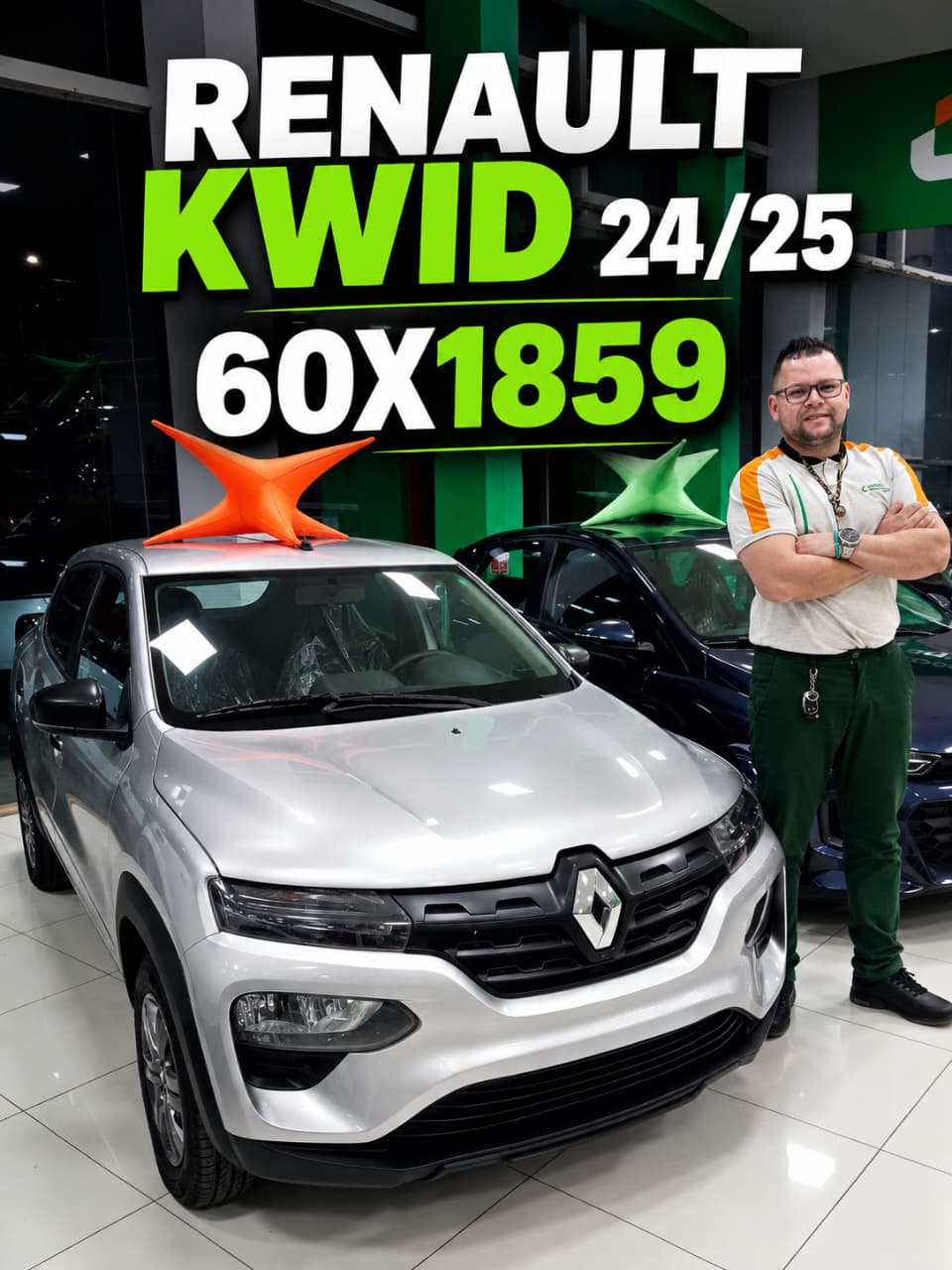 Renault Kwid em oferta para financiamento